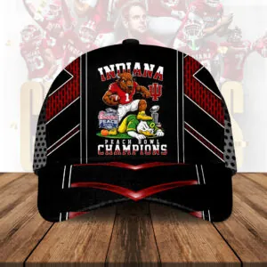 Indiana Hoosiers Football 2026 Peach Bowl Champions Classic Cap – HOATT15596