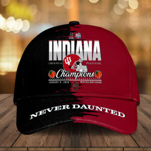 Indiana Hoosiers Football 2026 Peach Bowl Champions Classic Cap – HOATT15599