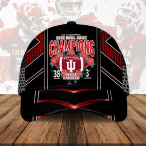 Indiana Hoosiers Football 2026 Rose Bowl Champions Classic Cap - HOATT15476