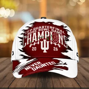 Indiana Hoosiers Football 2026 Rose Bowl Champions Classic Cap - MAITM14293
