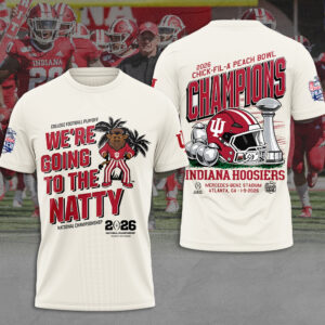 Indiana Hoosiers Football 3D Apparel - MAITM14395