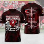 Indiana Hoosiers Football 3D Apparel – MAITM14404