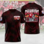 Indiana Hoosiers Football Peach Bowl Champions 3D Apparel – MAITM14394