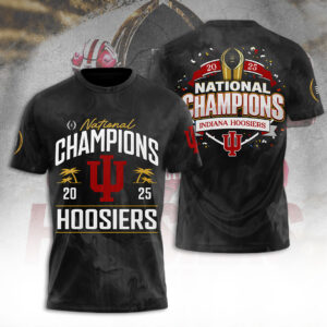Indiana Hoosiers Football 2025 National Champions 3D Apparel - TANTN20456