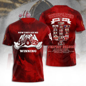 Indiana Hoosiers Football 2025 National Champions 3D Apparel - TANTN20464