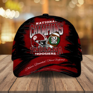 Indiana Hoosiers Football 2025 National Champions Classic Cap – TANTN20563