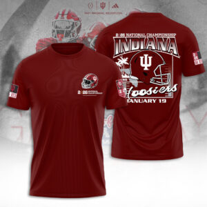 Indiana Hoosiers Football 2026 National Championship 3D Apparel - TANTN20142