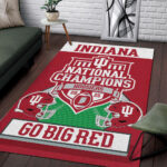 Indiana Hoosiers Football 2025 Rectangular Rug – TMTHU3388