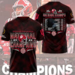 Indiana Hoosiers Football 2025 National Champions 3D Apparel – MAITM14524