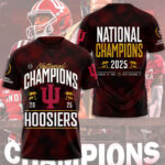 Indiana Hoosiers Football 2025 National Champions 3D Apparel – MAITM14517