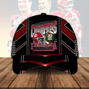 Indiana Hoosiers Football 2025 National Champions Classic Cap – HOATT15868