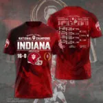 Indiana Hoosiers Football 2025 National Champions 3D Apparel – TANTN20446
