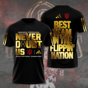 Indiana Hoosiers Football 2025 National Champions 3D Apparel - TANTN20450