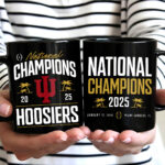 Indiana Hoosiers Football 2025 National Champions Ceramic Mug – TANTN20709
