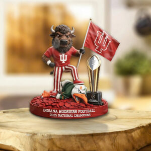 Indiana Hoosiers Football 2025 National Champions Custom Shape Acrylic Plaque - TANTN20538