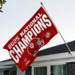 Indiana Hoosiers Football 2025 National Champions 3D Double-side House Flag – TANTN20737