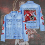 Indiana Hoosiers Football 2025 National Champions 2D Denim Jacket – TANTN20580