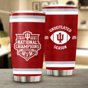 Indiana Hoosiers Football 2025 National Champions Tumbler Cup - TANTN20465