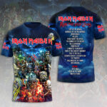 Iron Maiden 2026 World Tour 3D Apparel – HOATT15494