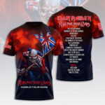 Iron Maiden 2026 World Tour 3D Apparel – HOATT15497