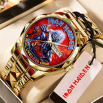 Iron Maiden Alloy Luxury Quartz Watch – GNE4891
