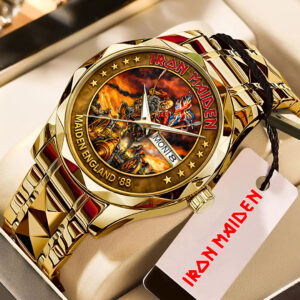 Iron Maiden Alloy Luxury Quartz Watch - GNE4892