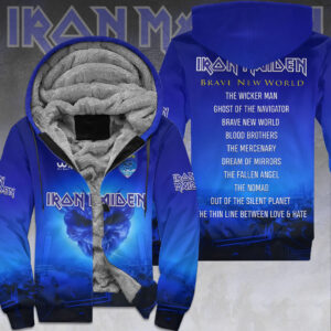 Iron Maiden 3D Fleece Zip Hoodie - TMTHU3053