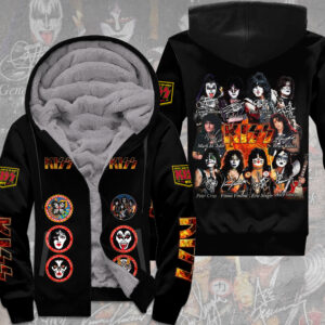 KISS 3D Fleece Zip Hoodie - TMTHU3327