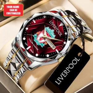 Personalized Liverpool FC Alloy Luxury Quartz Watch - TANTN20184