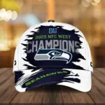 Seattle Seahawks 2025 NFC West Champions Classic Cap – MAITM14340