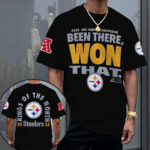 Pittsburgh Steelers 2025 AFC North Champions 3D Apparel – MAITM14342
