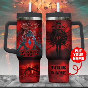 Personalized Stranger Things 40oz Stanley Tumbler - MAITM14348