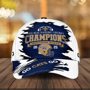 Montana State Bobcats Football 2025 National Champions Classic Cap - MAITM14374