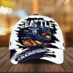 Seattle Seahawks 2025 NFC West Champions Classic Cap – MAITM14379