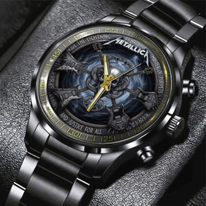 Metallica Black Stainless Steel Watch - MAITM14479