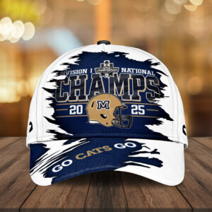 Montana State Bobcats Football 2025 National Champions Classic Cap – MAITM14485