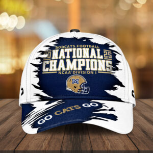 Montana State Bobcats Football 2025 National Champions Classic Cap – MAITM14487