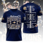 Montana State Bobcats Football 2025 National Champions 3D Apparel – MAITM14490