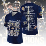 Montana State Bobcats Football 2025 National Champions 3D Football Jersey – MAITM14538