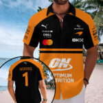 McLaren x Lando Norris 2026 Short Sleeve Button-Down Shirt – MAITM14673