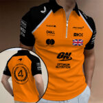 McLaren x Lando Norris World Champions 2025 Zip Polo Shirt – TANTN19848