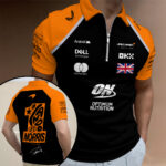 McLaren x Lando Norris World Champions 2025 Zip Polo Shirt – TANTN19850