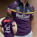 Melbourne Storm 2026 Zip Polo Shirt – TANTN20673