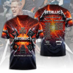 Metallica 2026 World Tour 3D Apparel – MAITM14318
