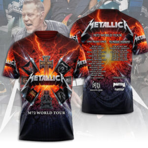 Metallica 2026 World Tour 3D Apparel - MAITM14318