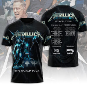 Metallica 2026 World Tour 3D Apparel - MAITM14320