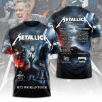 Metallica 2026 World Tour 3D Apparel – MAITM14325