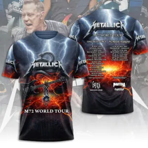 Metallica 2026 World Tour 3D Apparel - MAITM14409