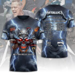 Metallica 2026 World Tour 3D Apparel – MAITM14435