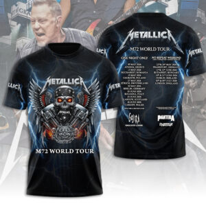Metallica 2026 World Tour 3D Apparel - MAITM14438